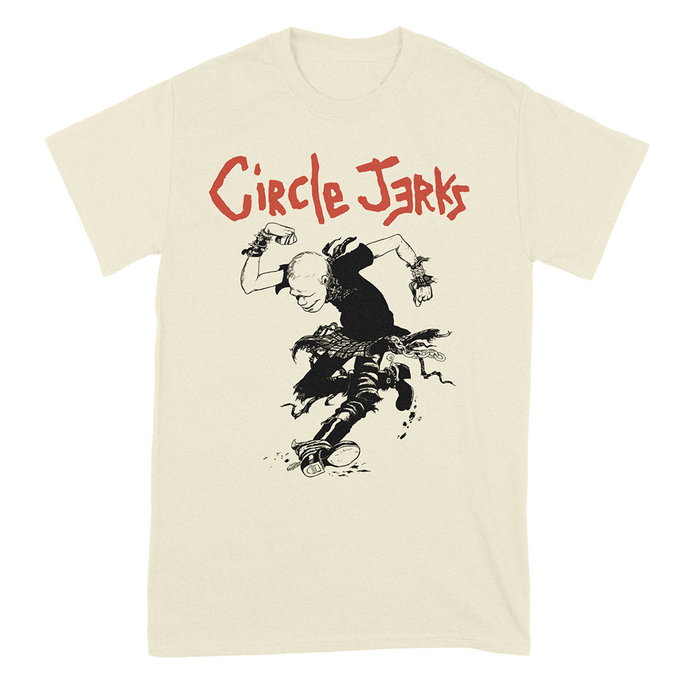 Circle Jerks (Skankman Natural Raw) T-Shirt
